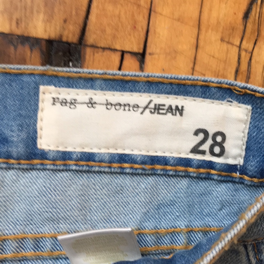 NWT Rag & Bone 'the Dre' Extreme Distressed Skinny - Picture 7 of 8